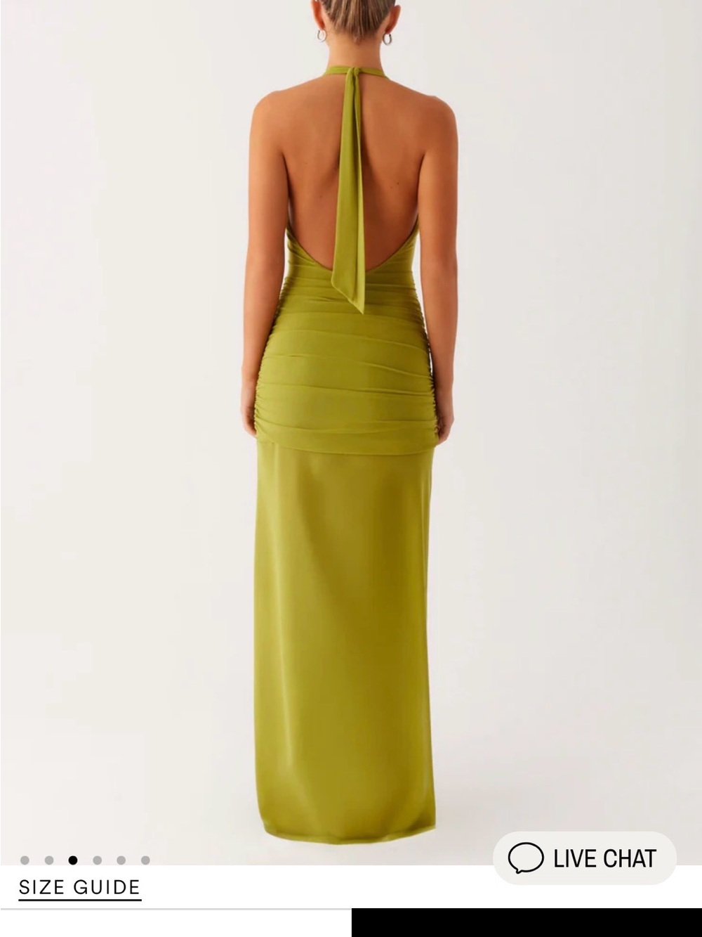 Peppermayo Island Muse Dress-Lime - Picture 2 of 3